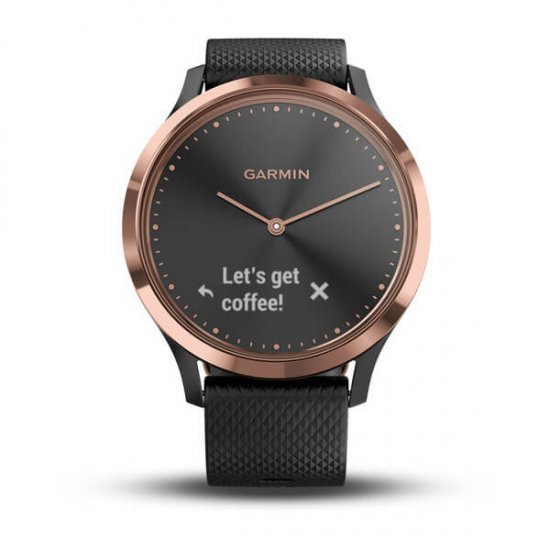 garmin hr vivomove rose gold
